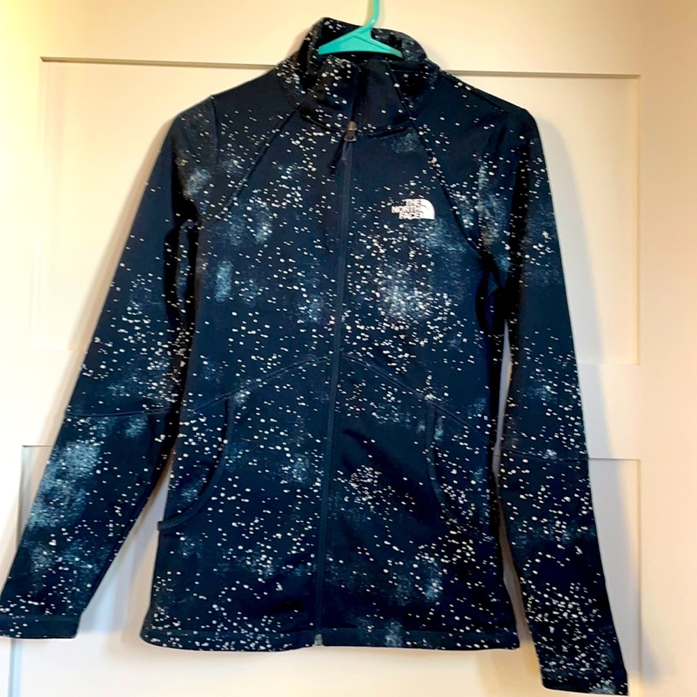 xs THE NORTH FACE zip-up jacket